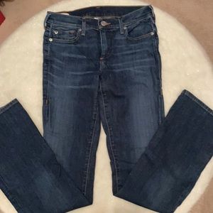 True Religion Becca Mid Rise Bootcut Jeans Size 27